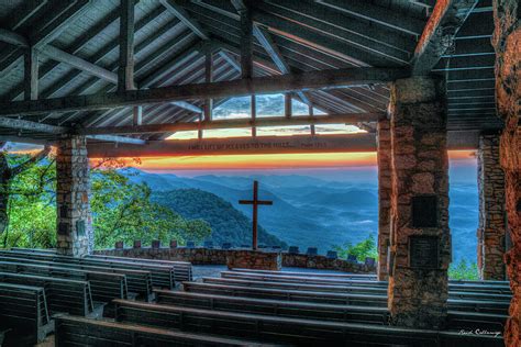 The Majestic View Pretty Place Chapel Great Smoky Mountains Art