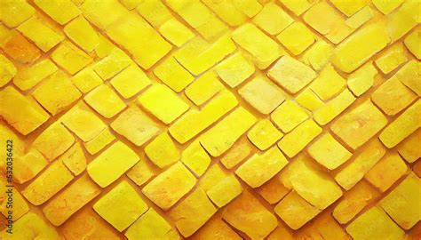 Yellow brick road background. Can be used as wallpaper by ai Stock ...