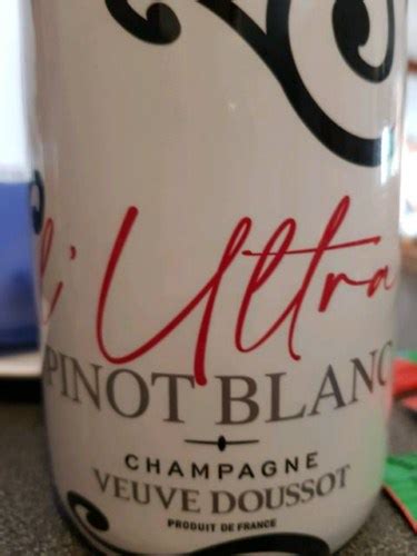 Veuve Doussot L Ultra Pinot Blanc Champagne Vivino Us