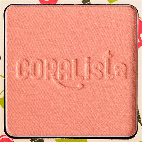 Benefit CORALista Palette Box O Powder Dupes Swatch Comparisons