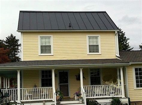 Yellow House Grey Roof | AllHomes2020.netlify.app