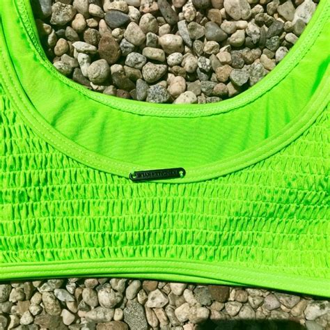 Kendall Kylie Swim New Kendall Kylie Green Neon Bikini New Large Poshmark