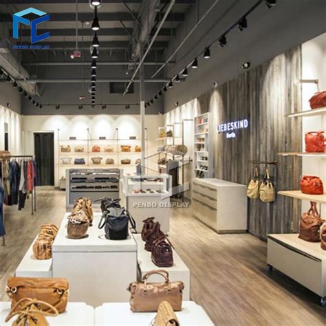 High End Handbag Store Fixture Bags Shop Interior Design Furniture