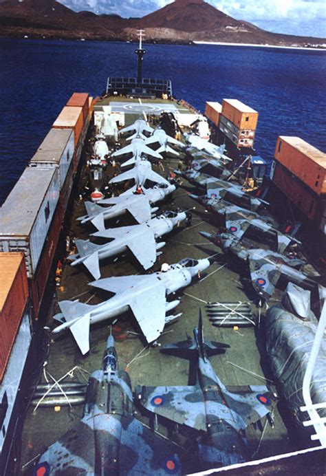 Grand Logistics Sea Harriers And Harriers In The Falklands War