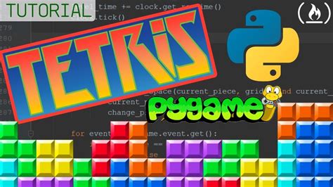 Tetris Python Tutorial Using Pygame