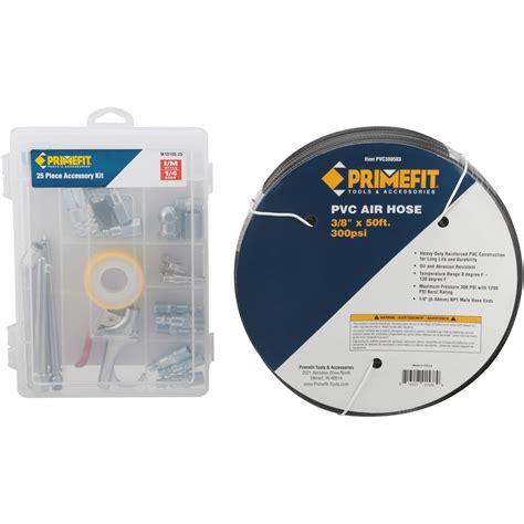 Primefit Ik In X Ft Pvc Air Hose With Piece Air