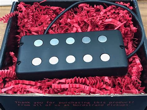 Nordstrand Audio MM5 4 MusicMan Shape 5 String Quad Coil Reverb