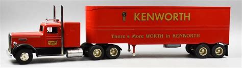 All American Toy Kenworth Truck w/ Fruehauf Trailer - Oct 24, 2021 ...