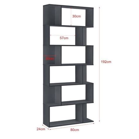 Scaffale Con Ripiani X X Cm Libreria Organizzatore Per