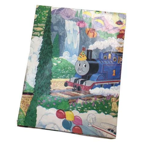 Thomas The Tank Engine Friends Birthday Gift Wrap Vintage Britt