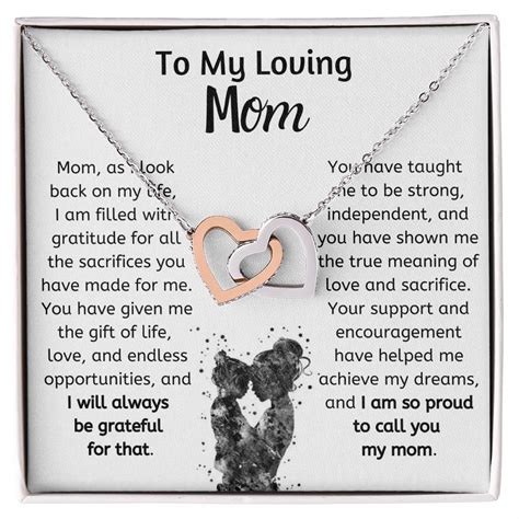[ Almost Sold Out ] - To My Loving Mom – Joy Love Gifts