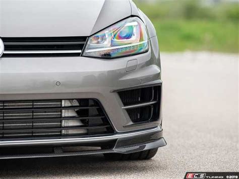 ECS 021556ECS01 MK7 Golf R Carbon Fiber Front Bumper Grille Flare Set