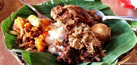 Gudeg Traditional Javanese Cuisine From Yogyakarta Indonesia Tourism