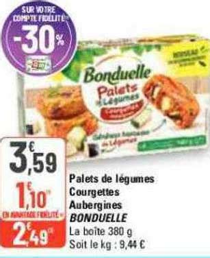 Promo Palets De L Gumes Surgel S Bonduelle Chez Carrefour