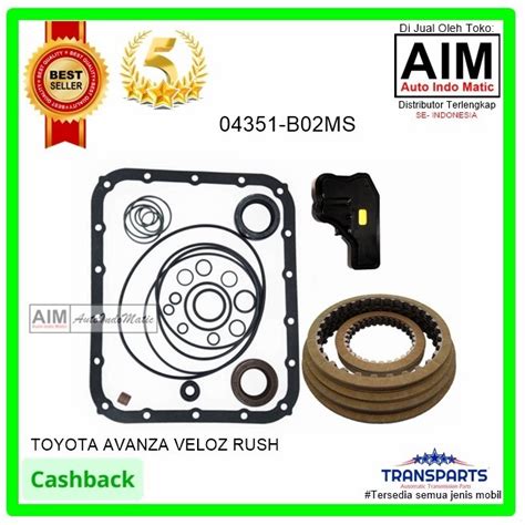 Jual Packing Kampas Matic Toyota Avanza Veloz Rush Auto Kit B Ms