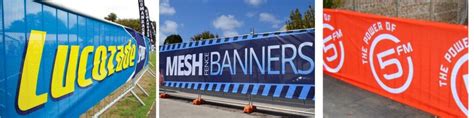 Fence Wrap Banners Octangle Marketing And Signage