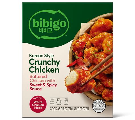 Bibigo™ Korean Style Crunchy Chicken Sweet And Spicy Sauce 18 Oz Bibigousa