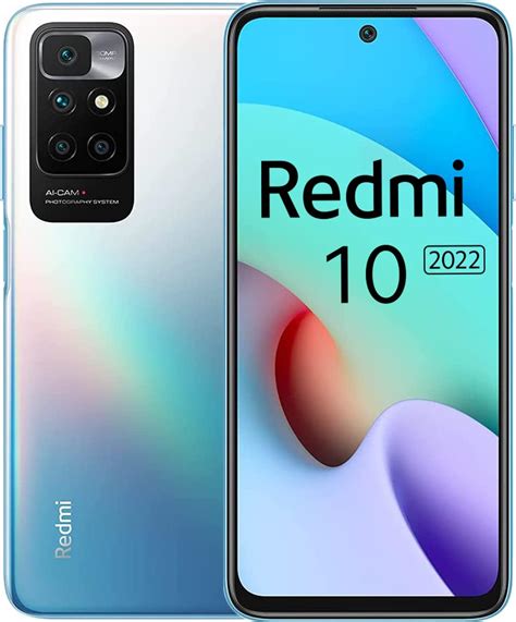 Xiaomi Redmi 10 2022 4GB/64GB Azul (Sea Blue) Dual SIM 22011119UY ...