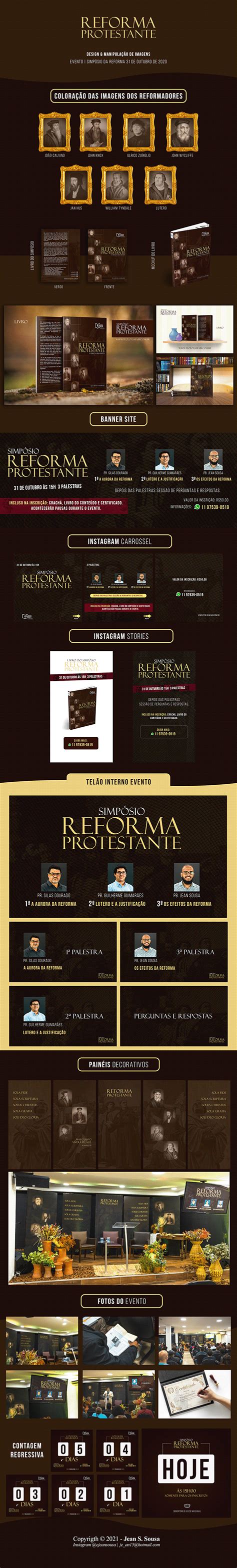 Identidade Anos Da Reforma Protestante On Behance