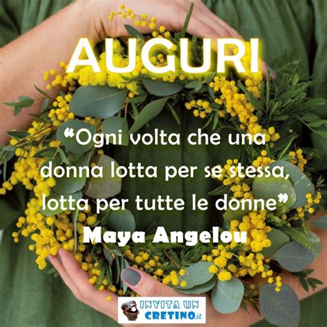 Auguri 8 Marzo Alle Donne Immagine Con Frase Buona Festa Della Donna