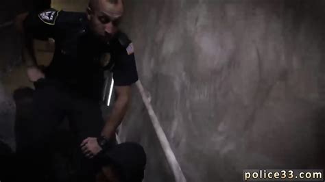 Black Naked Gay Man Suspect On The Run Gets Deep Dick Conviction