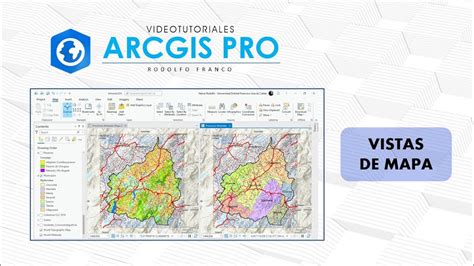 Arcgis Pro Vistas De Mapa Youtube