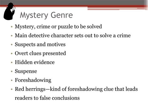 PPT - Basic Definition of Mystery PowerPoint Presentation, free