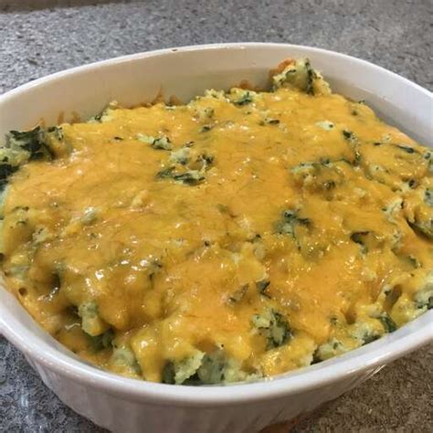 Potato Spinach Casserole Recipe