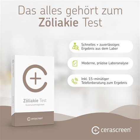 Zöliakie-Test – Glutenunverträglichkeit testen | cerascreen