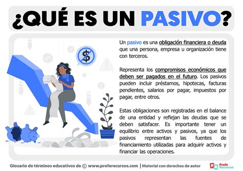 Qu Es Un Pasivo Definici N De Pasivo