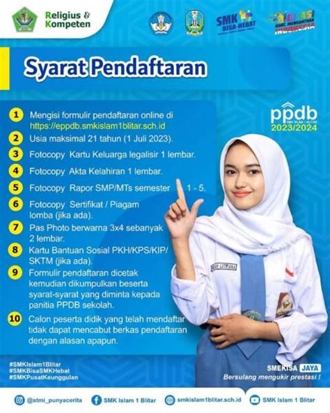 Ppdb Smk Islam Blitar Resmi Dibuka Smk Islam Blitar