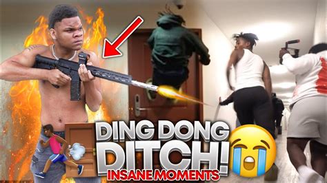 EXTREME DING DONG DITCH INSANE MOMENTS COLLEGE EDITION GONE WRONG