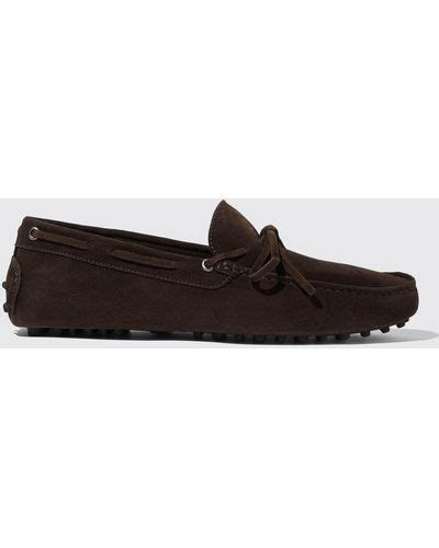 Brown SCAROSSO Shoes for Men | Lyst