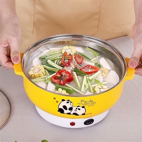 KOREA ELECTRIC MULTIFUNCTION RICE COOKER MINI HOT POT 30CM Shopee Malaysia