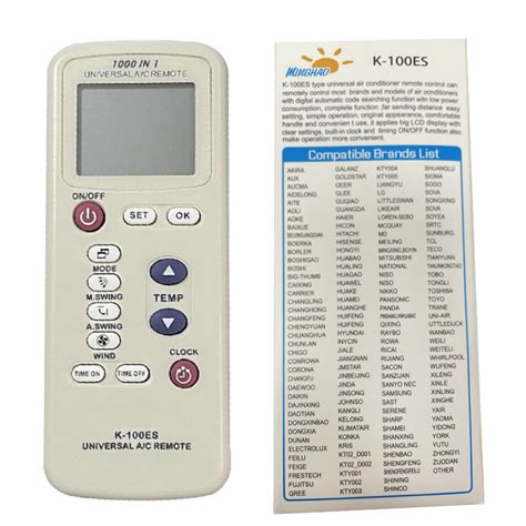 Universal Air Conditioner Split Air Conditioner Remote Control ...