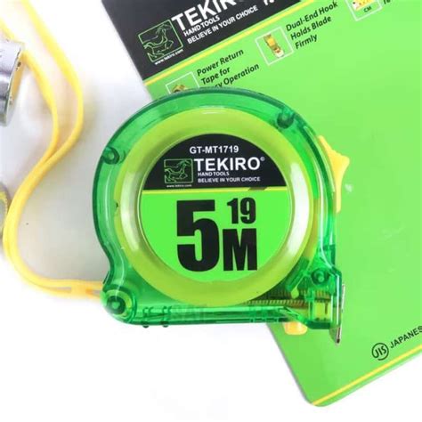 Jual Tekiro Meteran Transparan Meter Measurement Tape Tekiro