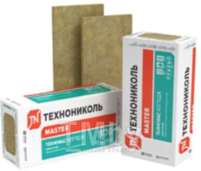 Купить минеральная вата Технониколь Технофас Коттедж 1200x600x50 в ...