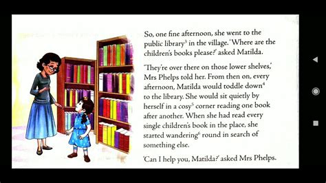 Matilda The Reader Of Booksclass 3chapter 3icsenew Mulberry