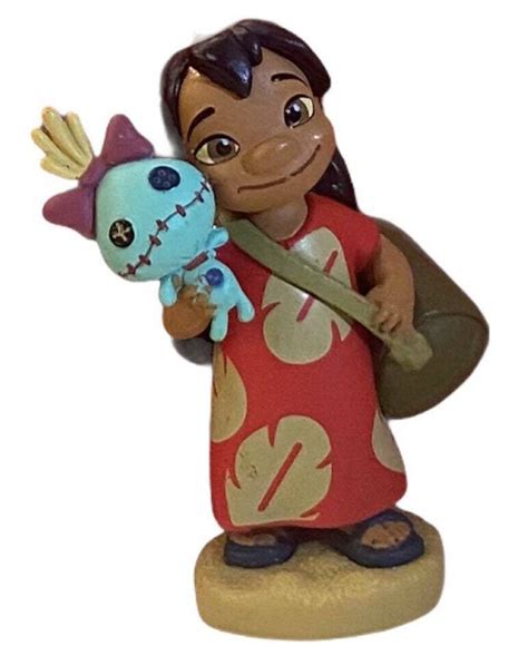 Lilo Stitch Girl Lilo Pelekai Cake Topper Figure Figurine Scrump PVC