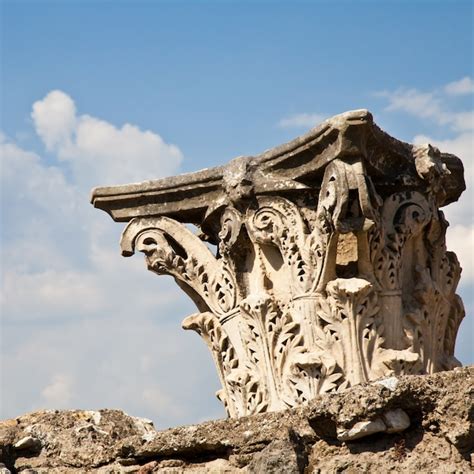 Premium Photo Detail Of Pompeii Site The City Of Was Destroyed And