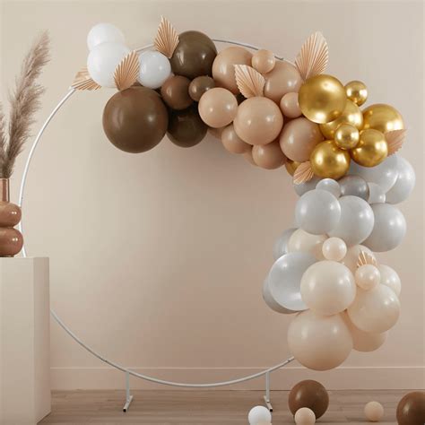 Taupe Brown Nude Balloon Arch Kit Oh Baby D Scan Ballymena