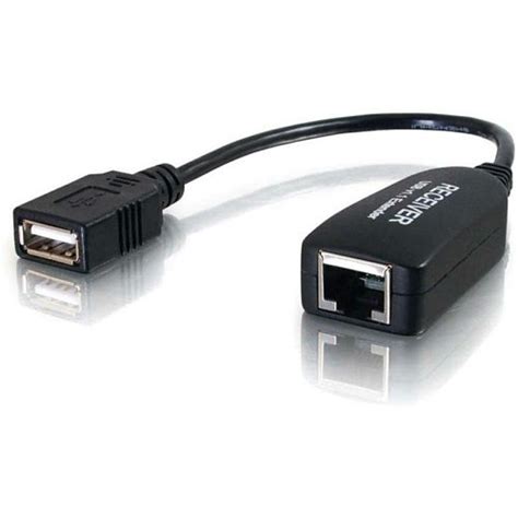 C2G CG29350 1 Port USB 1 1 Over CAT5 Superbooster Extender Dongle Receiver