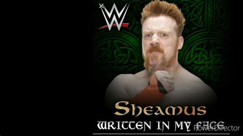 Wwe Written In My Face Sheamus 3rd Theme Song V1 Youtube