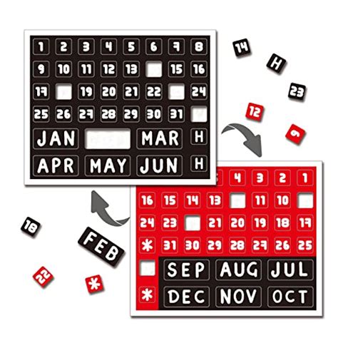 Best Number Magnets For Your Calendar