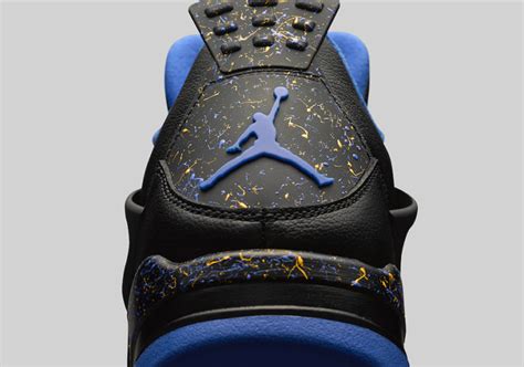 Air Jordan 4 Wings Black Blue 2019 Release Date Sneaker Bar Detroit