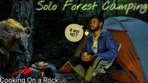 Solo Night Camping In Dangerous Forest 24 Hours Camping In Deep Forest Challenge Tejas