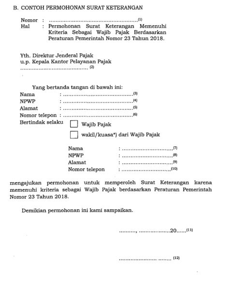 Surat Pernyataan Pemotongan Pajak Imagesee