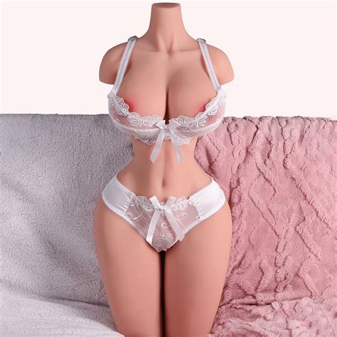 Sex Doll Torso Male Masturbator With Big Boobs 3D Buttocks Life Size