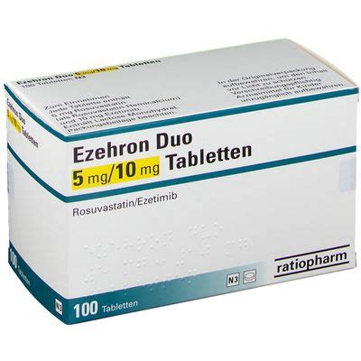 Ezehron Duo 5 Mg 10 Mg 100 St Mit Dem E Rezept Kaufen Shop Apotheke