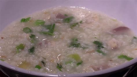 Chinese Duck Rice Porridgecongee Youtube